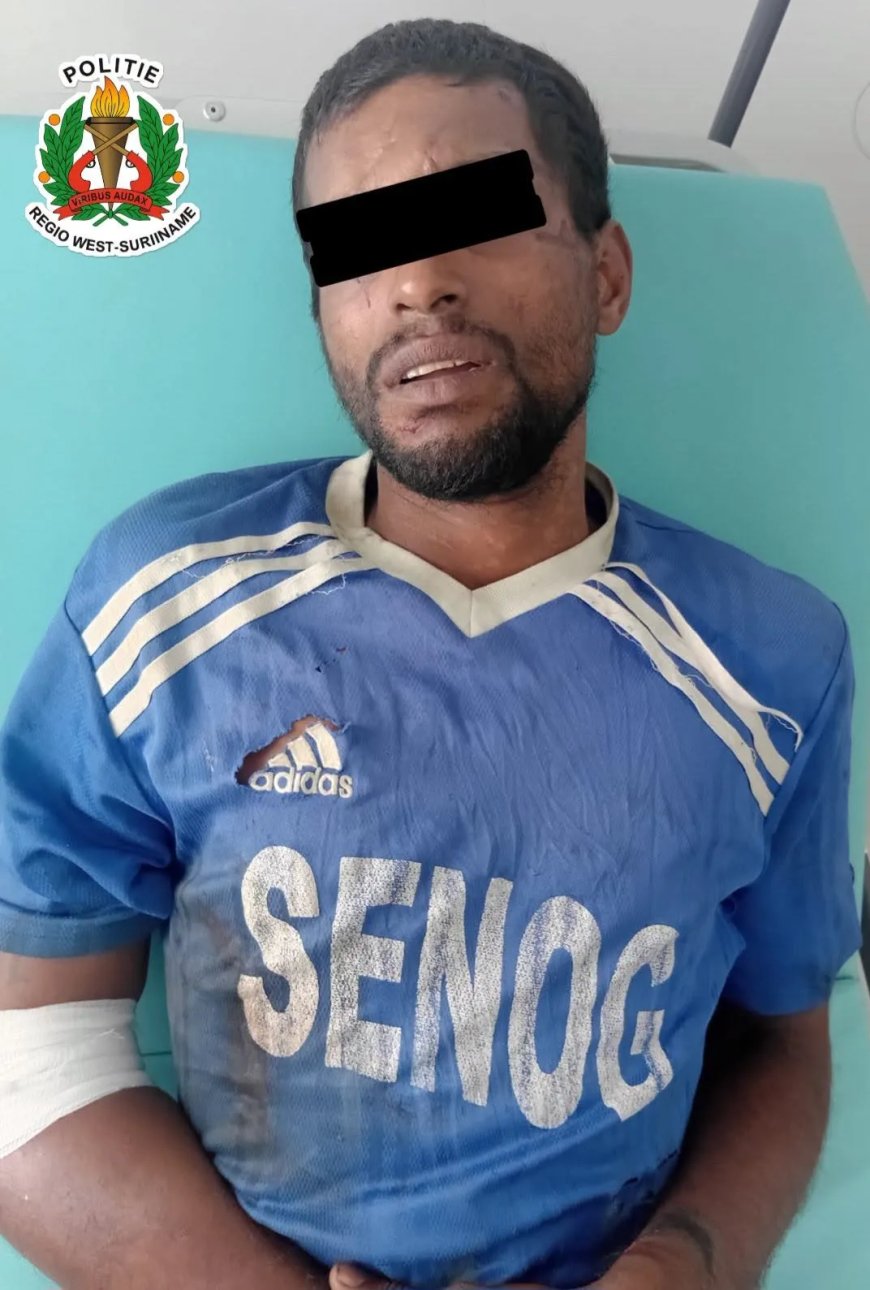 Man (34) in Nickerie aangehouden voor twee diefstalzaken en een doodsbedreiging