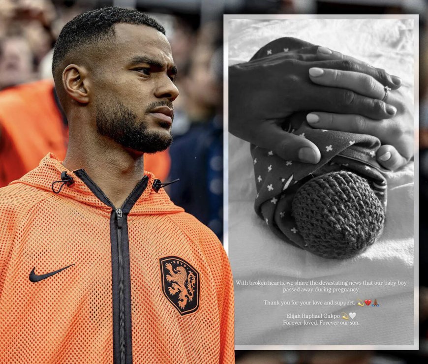 Triest nieuws uit Oranjekamp: ongeboren zoontje van Gakpo overleden
