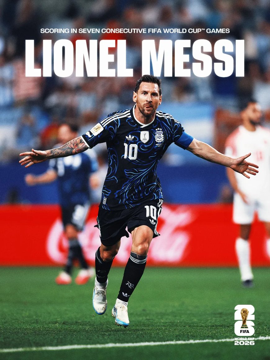 Messi schrijft opnieuw WK geschiedenis