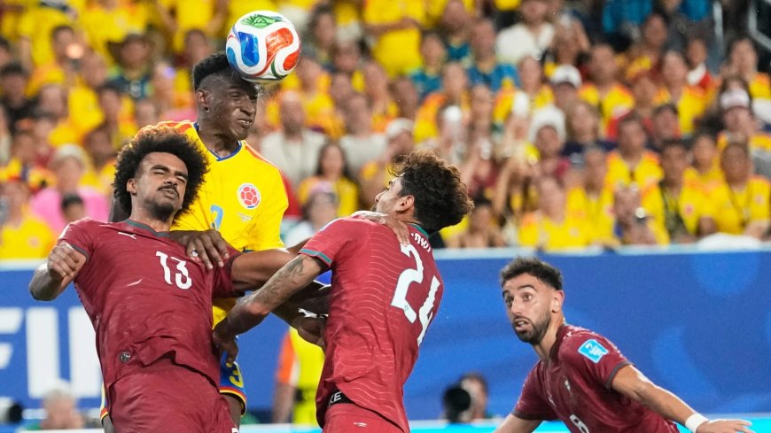 Colombia houdt Portugal op 0-0 en wint Groep K