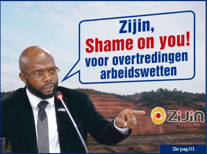 Arbeid-minister Misiekaba: “Zijin, Shame on you!“, voor overtredingen arbeidswetten