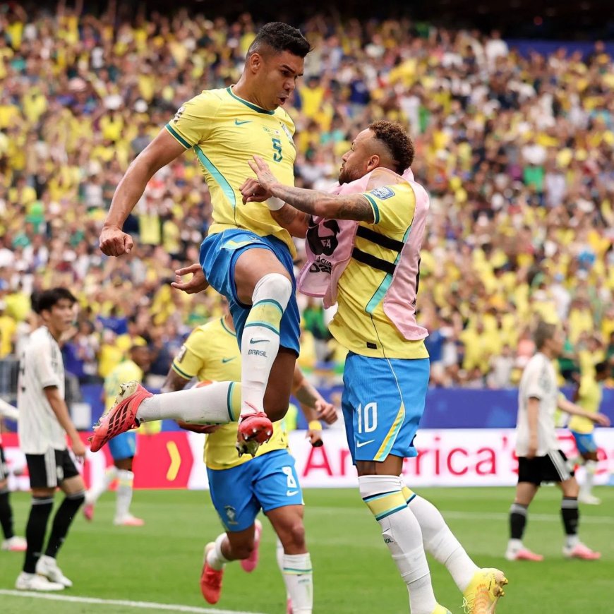 Martinelli bezorgt Brazilië spectaculaire winst in slotseconden