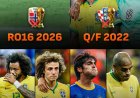 Brazilië beleeft vroegste WK uitschakeling sinds 2002