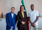 Dumfries en Lang bezoeken president Simons: ‘We willen iets terugdoen voor Suriname’
