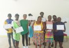 Landbouwers Brokopondo volgen training in duurzame agroforestry