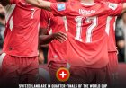 Penalty’s leiden Zwitserland via Colombia voor het eerst na 72 jaar naar WK kwartfinale