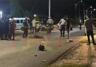 Bromfietser overlijdt na aanrijding met politieagent in Nickerie