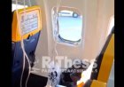 Opmerkelijk – Man uit gebroken raam Ryanair-vlucht gezogen, passagiers weten hem terug te tre
