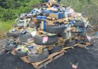 Haast 2.000 kilogram drugs op brandstapel