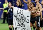 Argentijnen verklaren omstreden Malvinas-spandoek