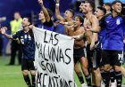 Argentinië mogelijk bestraft na spandoek over Falklandeilanden