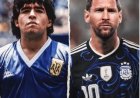 Messi draagt zege op Engeland op aan Maradona