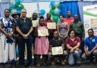 Vier deelnemers ronden training hybrid hydroponics bij Stichting Engedi af