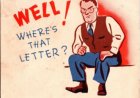 Brief kwijt, geloofwaardigheid ook