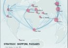 Smalle zeeroutes bepalen wereldhandel en conflicten