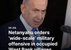 Israël breidt militaire operatie uit op Westelijke Jordaanoever