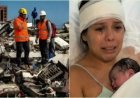 Pasgeboren baby overleeft 32 uur onder puin dankzij moeder