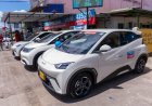Elektrische taxi geïntroduceerd in Suriname