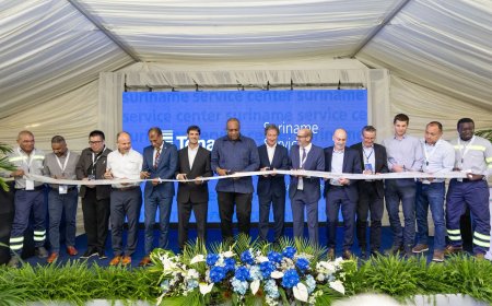 Tenaris opent servicecentrum voor GranMorgu in Suriname