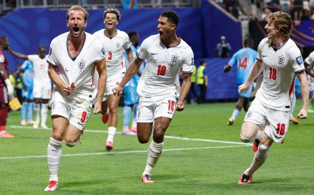 Engeland ontsnapt aan WK-stunt DR Congo dankzij dubbelslag Kane