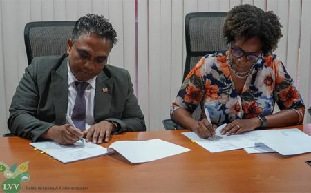 LVV en FAO ondertekenen projectcontracten ter waarde van bijna SRD 40 miljoen