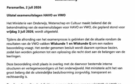 Herbeoordeling Wiskunde-vakken leidt tot uitstel examenuitslagen HAVO en VWO