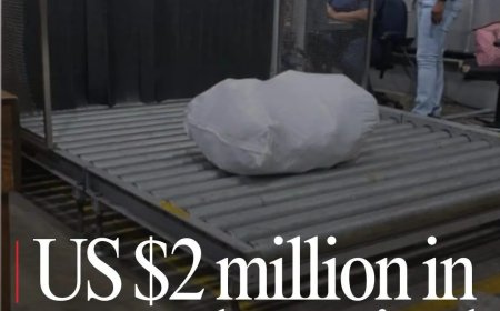 US$2 miljoen aangetroffen in crocuszak op Piarco