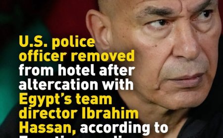 Agent verwijderd na incident met Egyptische WK selectie