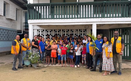 Lions Club Wanica start Signature Project ‘Cut The Chain of Hunger’