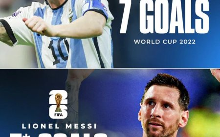 Messi blijft geschiedenis schrijven