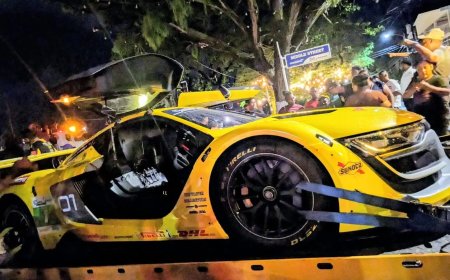 Motorsportkoorts stijgt richting Guyana Grand Prix