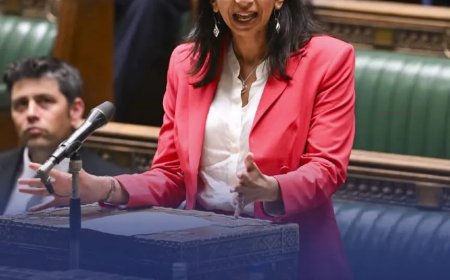 Oud-BiZa-minister Braverman: “Vormalige koloniën moeten juist Groot Brittannië betalen”