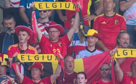 De derde helft WK 2026: VS en Trump krijgen symbolisch de rode kaart: België walst met 4-1 na