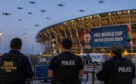 VS onderscheppen meer dan 600 illegale drones rond WK-stadions
