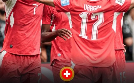 Penalty’s leiden Zwitserland via Colombia voor het eerst na 72 jaar naar WK kwartfinale