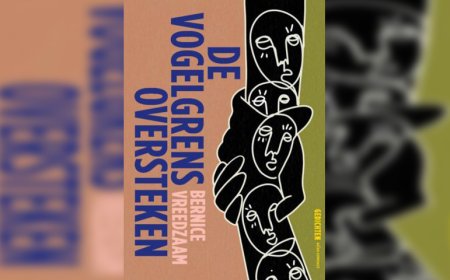 Mythische vogel leidt de weg