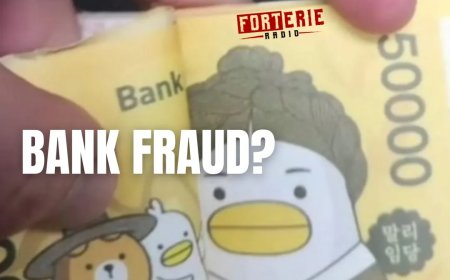 Bankmanager in Zuid-Korea verduistert tienduizenden euro’s door geld te vervangen door speelg