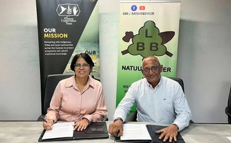 LBB en ACT Guianas versterken bescherming zeeschildpadden op Braamspunt
