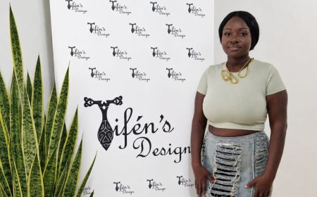 Tifén Akobe opent eigen modezaak na tien jaar bouwen aan droom