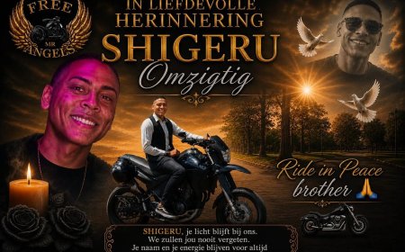 Motorclubs nemen emotioneel afscheid van verkeersslachtoffers Ringweg Zuid