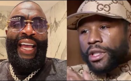 Rick Ross bekritiseert Floyd Mayweather en noemt hem financieel zwak