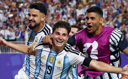 Argentinië verslaat Zwitserland met 3-1 en treft Engeland in halve finale