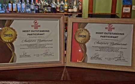 Andjiro’s Restaurant & Lodi’s Bar wint opnieuw award tijdens Restaurant Week