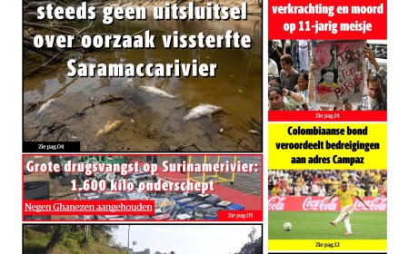 Dagblad Suriname, maandag 13 juli 2026
