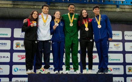 Zwemmer Ismael Holtuin schittert met goud en brons op Pan-Amerikaanse kampioenschappen