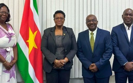 Nieuwe Raad Planbureau Suriname en COMSTAT officieel geïnstalleerd