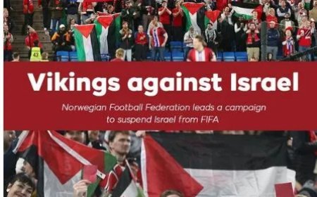 Noorwegen wil schorsing Israël uit internationaal voetbal