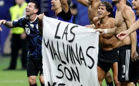 Argentijnen verklaren omstreden Malvinas-spandoek