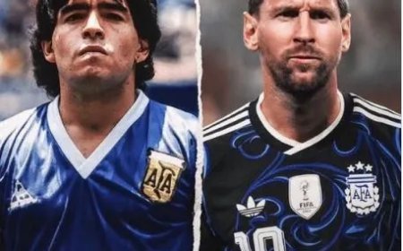 Messi draagt zege op Engeland op aan Maradona