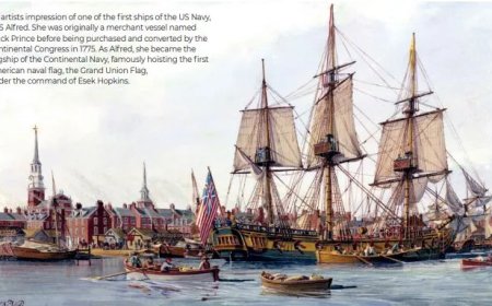 Geboorte van de Amerikaanse marine